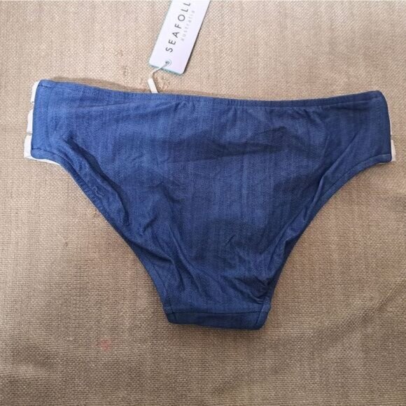 Seafolly Hipster Bikini Bottom Block Party Swim - Picture 4 of 7